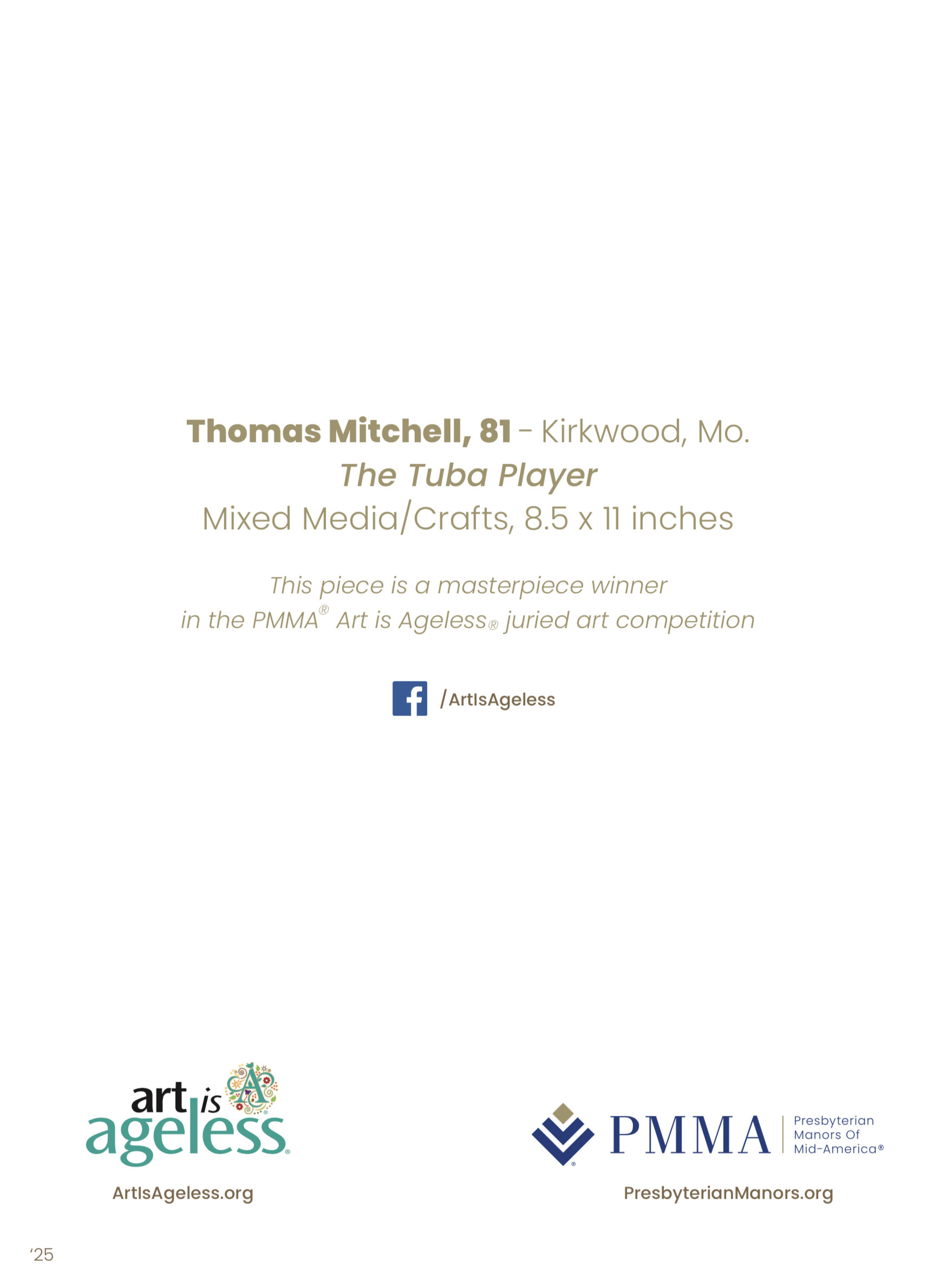 The Tuba Player by Thomas Mitchell